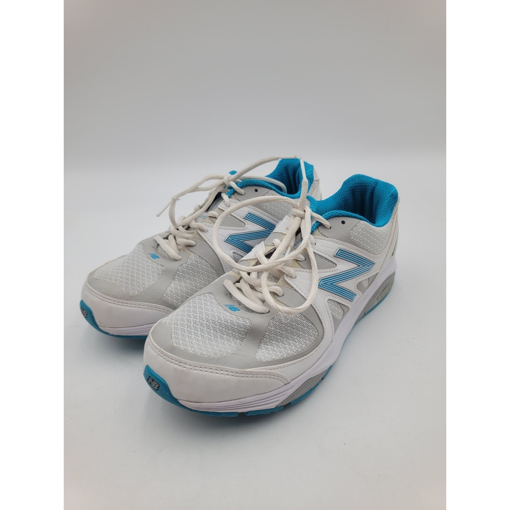 New Balance 1540 V2 Womens Running Shoes White Grey Blue W1540WB2 Stability
